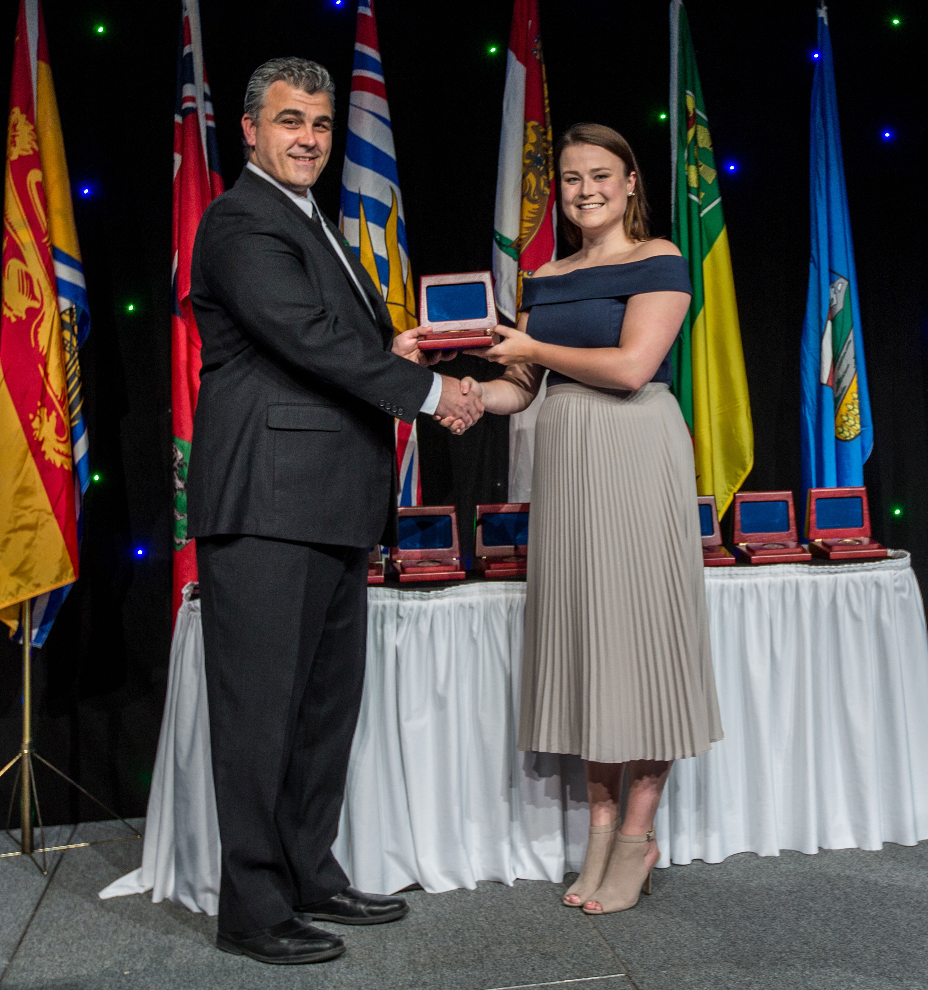 Veronica Knott, Engineers Canada Gold Medal Student recipient 2017.
