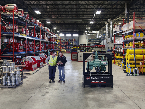 Equipment Corps continues to expand its rental fleet with THERN winches and tuggers