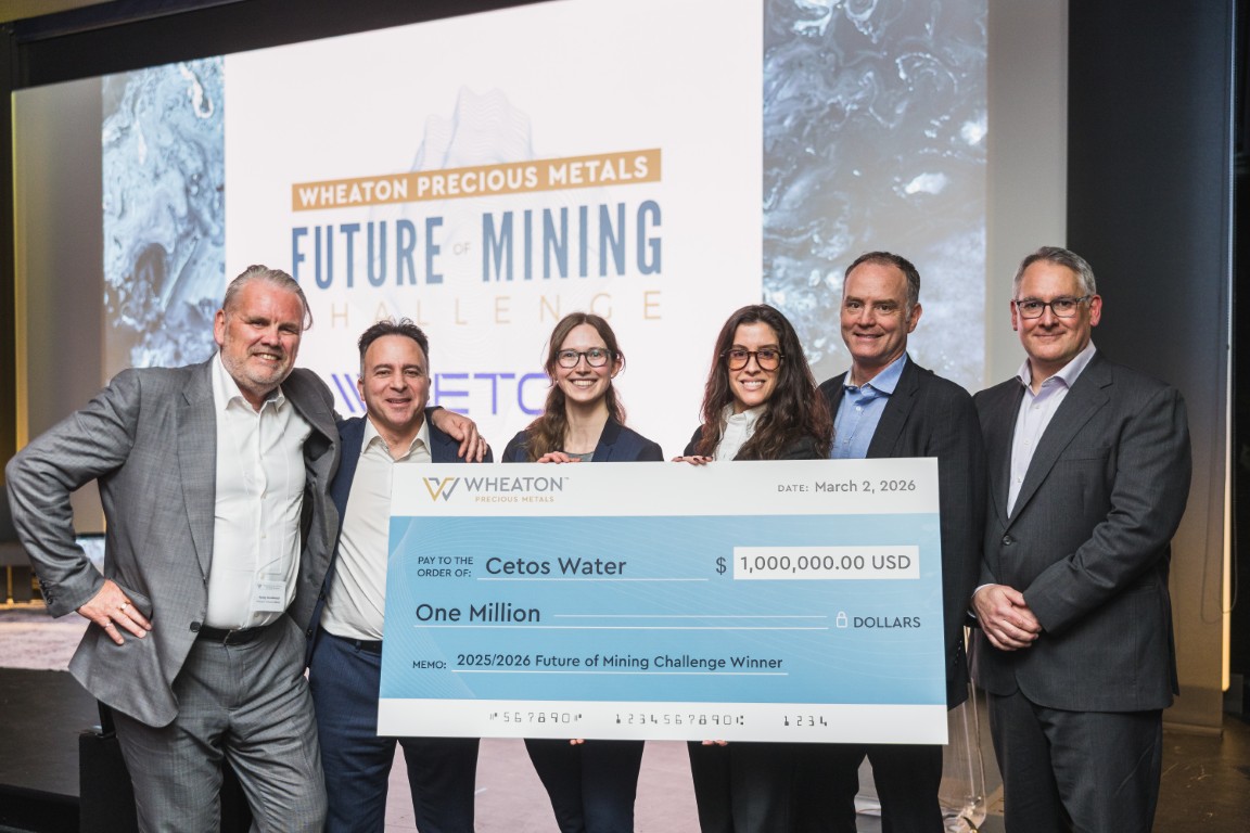 Cetos Water Wins Future of Mining Challenge